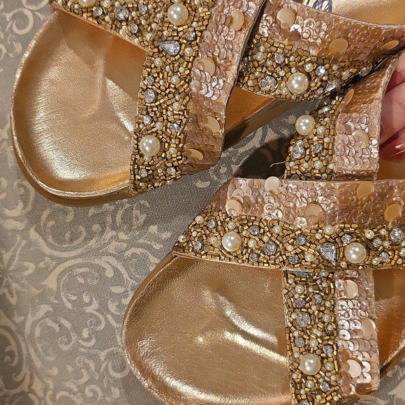 NWOT Free People Moon Child Sandals - Picture 16 of 16